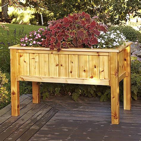 woodworking plans for planter boxes